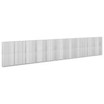 vidaXL Gabionas su 5 mm viela ir 5x2,5 cm tinkleliu 1100x30x200 cm