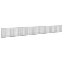 vidaXL Gabionas su 5 mm viela ir 5x2,5 cm tinkleliu 900x30x100 cm