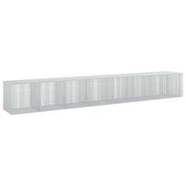 vidaXL Gabionas su 5 mm viela ir 5x2,5 cm tinkleliu 750x100x100 cm