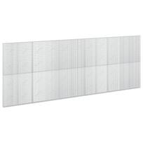 vidaXL Gabionas su 5 mm viela ir 5x2,5 cm tinkleliu 550x10x200 cm