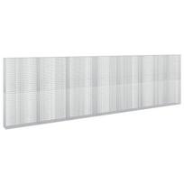 vidaXL Gabionas su 5 mm viela ir 5x2,5 cm tinkleliu 700x30x200 cm