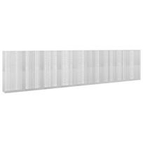 vidaXL Gabionas su 5 mm viela ir 5x2,5 cm tinkleliu 900x50x200 cm