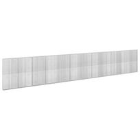 vidaXL Gabionas su 5 mm viela ir 5x2,5 cm tinkleliu 1200x20x200 cm