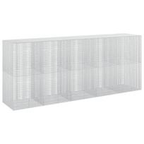 vidaXL Gabionas su 5 mm viela ir 5x2,5 cm tinkleliu 500x100x200 cm