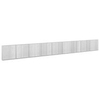 vidaXL Gabionas su 5 mm viela ir 5x2,5 cm tinkleliu 900x20x100 cm