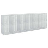 vidaXL Gabionas su 5 mm viela ir 5x2,5 cm tinkleliu 600x100x200 cm