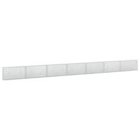 vidaXL Gabionas su 5 mm viela ir 5x2,5 cm tinkleliu 700x20x50 cm