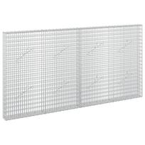vidaXL Gabionas su 5 mm viela ir 5x2,5 cm tinkleliu 200x10x100 cm