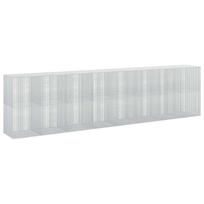 vidaXL Gabionas su 5 mm viela ir 5x2,5 cm tinkleliu 800x100x200 cm