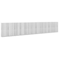 vidaXL Gabionas su 5 mm viela ir 5x2,5 cm tinkleliu 1100x50x200 cm