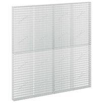vidaXL Gabionas su 5 mm viela ir 5x2,5 cm tinkleliu 200x10x200 cm