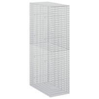 vidaXL Gabionas su 5 mm viela ir 5x2,5 cm tinkleliu 50x100x200 cm