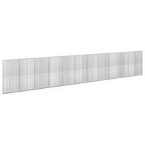 vidaXL Gabionas su 5 mm viela ir 5x2,5 cm tinkleliu 1150x20x200 cm