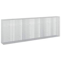 vidaXL Gabionas su 5 mm viela ir 5x2,5 cm tinkleliu 300x30x100 cm