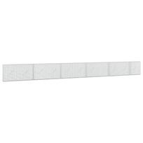 vidaXL Gabionas su 5 mm viela ir 5x2,5 cm tinkleliu 550x10x50 cm