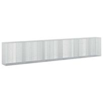 vidaXL Gabionas su 5 mm viela ir 5x2,5 cm tinkleliu 550x50x100 cm