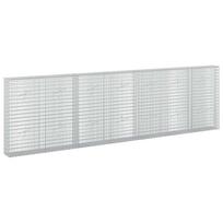 vidaXL Gabionas su 5 mm viela ir 5x2,5 cm tinkleliu 350x20x100 cm