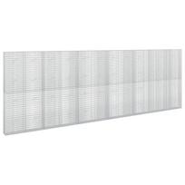 vidaXL Gabionas su 5 mm viela ir 5x2,5 cm tinkleliu 600x20x200 cm