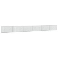 vidaXL Gabionas su 5 mm viela ir 5x2,5 cm tinkleliu 600x10x50 cm