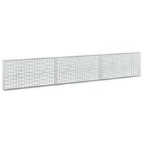 vidaXL Gabionas su 5 mm viela ir 5x2,5 cm tinkleliu 300x10x50 cm