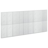vidaXL Gabionas su 5 mm viela ir 5x2,5 cm tinkleliu 450x10x200 cm