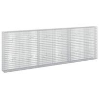 vidaXL Gabionas su 5 mm viela ir 5x2,5 cm tinkleliu 300x20x100 cm