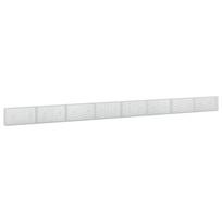 vidaXL Gabionas su 5 mm viela ir 5x2,5 cm tinkleliu 800x20x50 cm