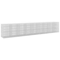 vidaXL Gabionas su 5 mm viela ir 5x2,5 cm tinkleliu 850x100x150 cm