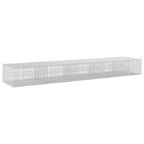 vidaXL Gabionas su 5 mm viela ir 5x2,5 cm tinkleliu 450x100x50 cm