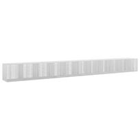 vidaXL Gabionas su 5 mm viela ir 5x2,5 cm tinkleliu 1050x100x100 cm
