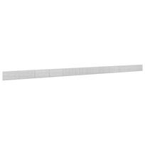 vidaXL Gabionas su 5 mm viela ir 5x2,5 cm tinkleliu 1150x10x50 cm