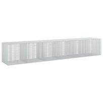 vidaXL Gabionas su 5 mm viela ir 5x2,5 cm tinkleliu 600x100x100 cm
