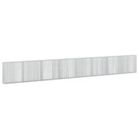 vidaXL Gabionas su 5 mm viela ir 5x2,5 cm tinkleliu 800x30x100 cm