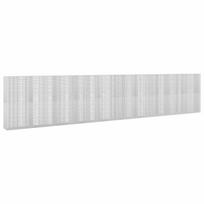 vidaXL Gabionas su 5 mm viela ir 5x2,5 cm tinkleliu 1000x50x200 cm
