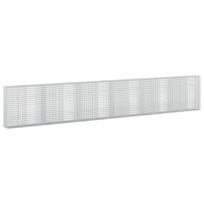vidaXL Gabionas su 5 mm viela ir 5x2,5 cm tinkleliu 600x30x100 cm