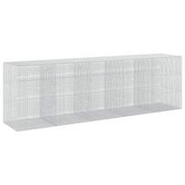 vidaXL Gabionas su 5 mm viela ir 5x2,5 cm tinkleliu 500x100x150 cm