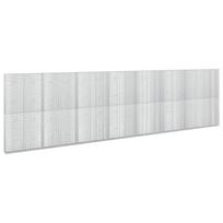 vidaXL Gabionas su 5 mm viela ir 5x2,5 cm tinkleliu 750x20x200 cm