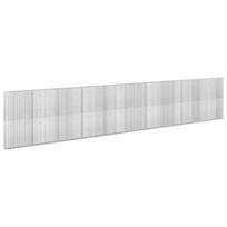 vidaXL Gabionas su 5 mm viela ir 5x2,5 cm tinkleliu 1050x20x200 cm