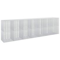 vidaXL Gabionas su 5 mm viela ir 5x2,5 cm tinkleliu 700x100x200 cm