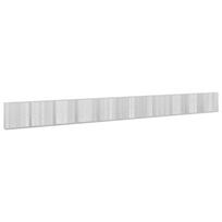 vidaXL Gabionas su 5 mm viela ir 5x2,5 cm tinkleliu 1100x30x100 cm