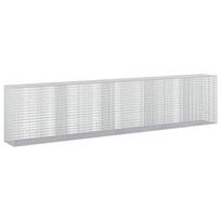 vidaXL Gabionas su 5 mm viela ir 5x2,5 cm tinkleliu 450x50x100 cm