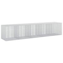 vidaXL Gabionas su 5 mm viela ir 5x2,5 cm tinkleliu 500x100x100 cm