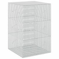 vidaXL Gabionas su 5 mm viela ir 5x2,5 cm tinkleliu 100x100x150 cm