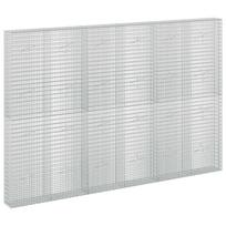vidaXL Gabionas su 5 mm viela ir 5x2,5 cm tinkleliu 300x20x200 cm