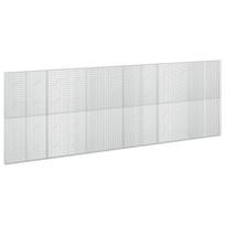vidaXL Gabionas su 5 mm viela ir 5x2,5 cm tinkleliu 600x10x200 cm