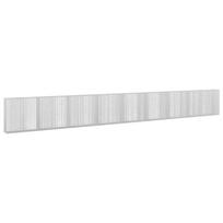 vidaXL Gabionas su 5 mm viela ir 5x2,5 cm tinkleliu 850x30x100 cm