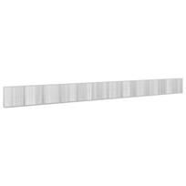 vidaXL Gabionas su 5 mm viela ir 5x2,5 cm tinkleliu 1200x30x100 cm