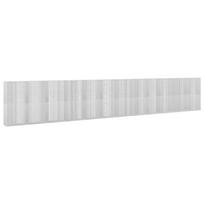 vidaXL Gabionas su 5 mm viela ir 5x2,5 cm tinkleliu 1200x50x200 cm