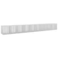 vidaXL Gabionas su 5 mm viela ir 5x2,5 cm tinkleliu 900x100x100 cm