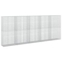 vidaXL Gabionas su 5 mm viela ir 5x2,5 cm tinkleliu 500x50x200 cm